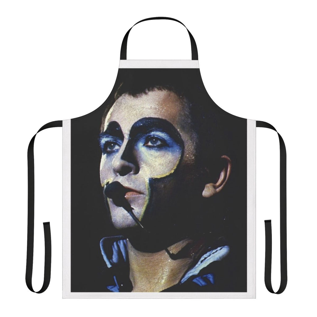 Peter Gabriel-inspired apron with musician's name and image