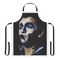 Peter Gabriel-inspired apron with musician's name and image