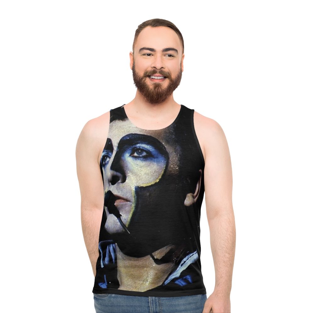 Unisex Peter Gabriel rock music graphic tank top