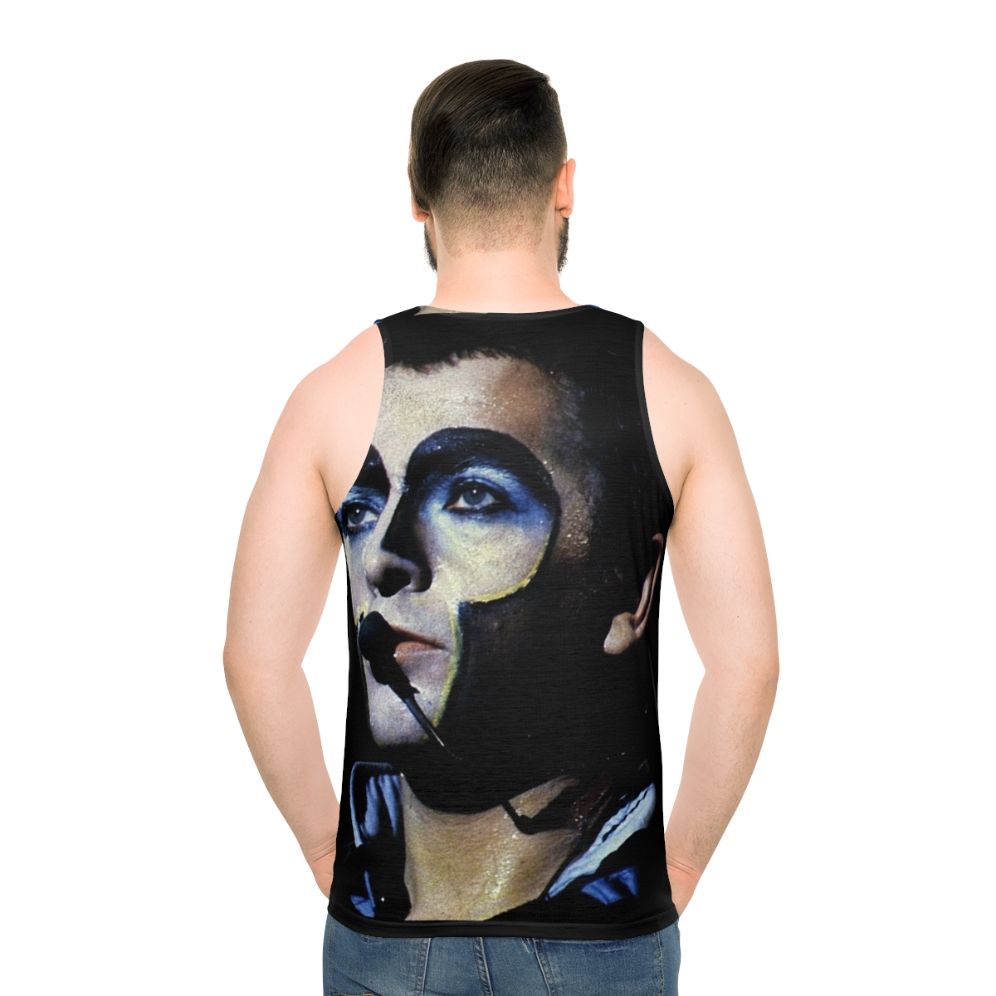 Unisex Peter Gabriel rock music graphic tank top