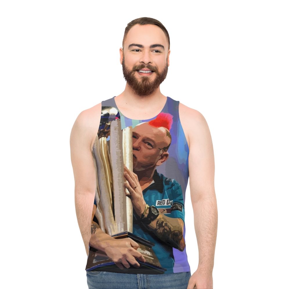 Peter Wright Dart Champion Unisex Tank Top