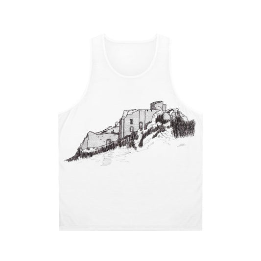 Peyrepertuse Cathar Castle Unisex Tank Top