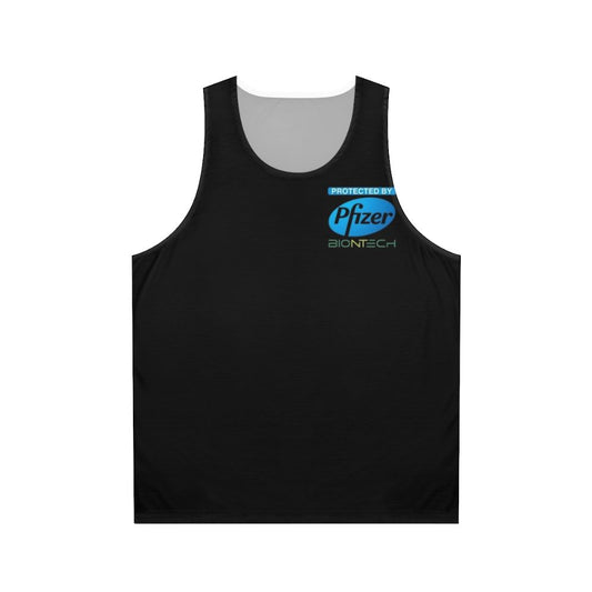 Pfizer Biontech vaccinated unisex tank top