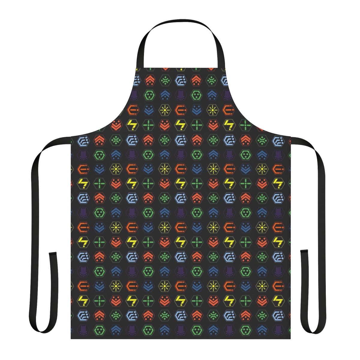 Phantasy-Inspired Apron featuring Foie, Zonde, Barta, Ryuker, and Resta Magic Spells