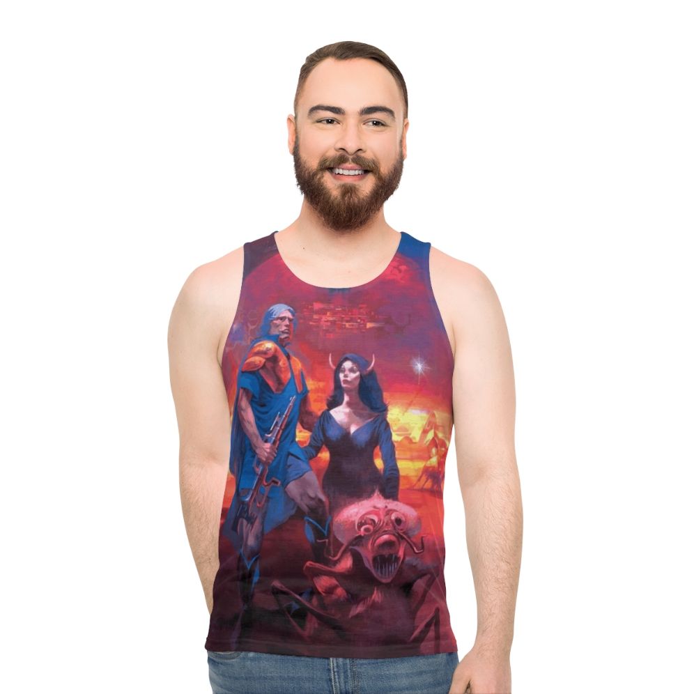 Phantasy Star II inspired unisex tank top