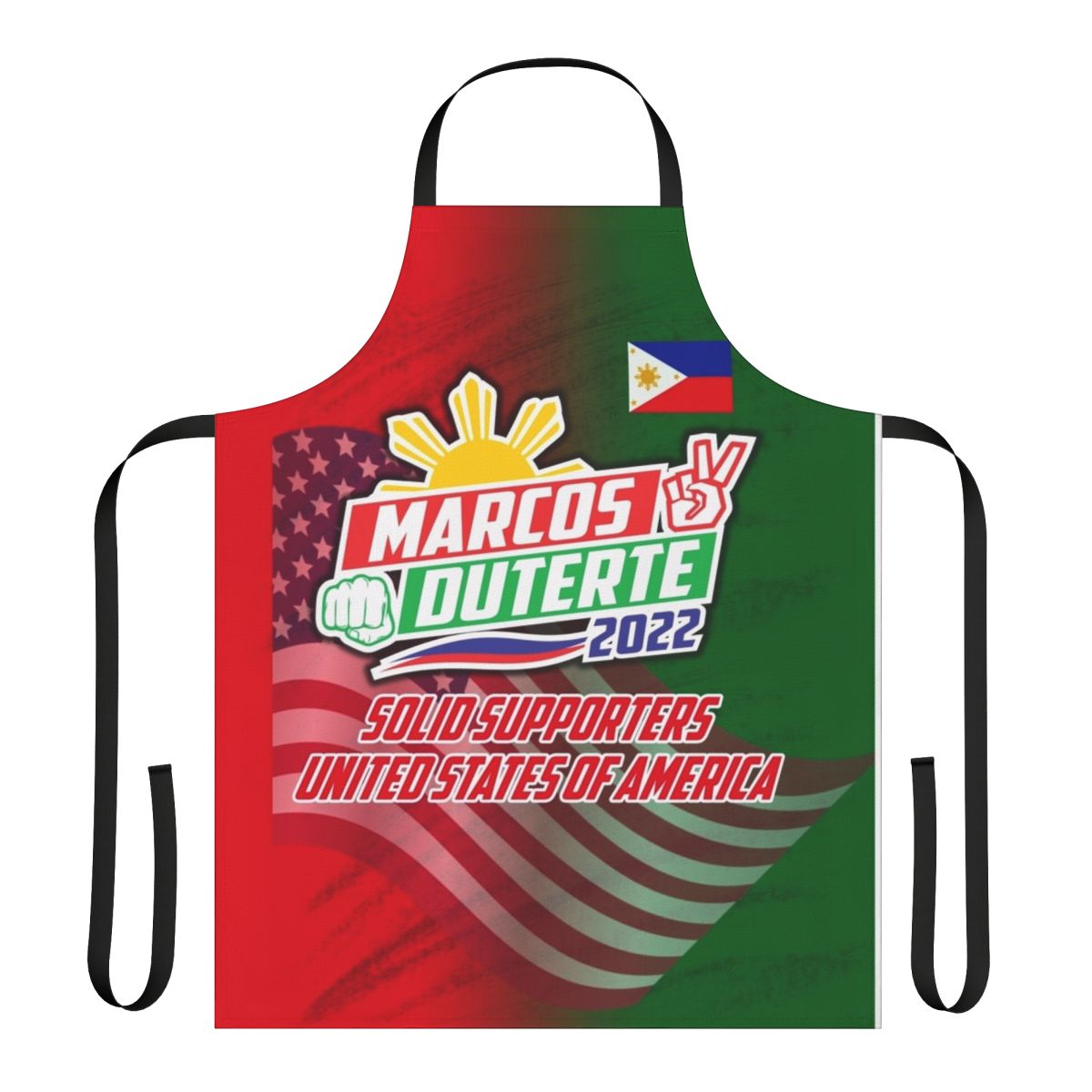 Philippines 2022 Election Apron featuring Bongbong Marcos and Sara Duterte