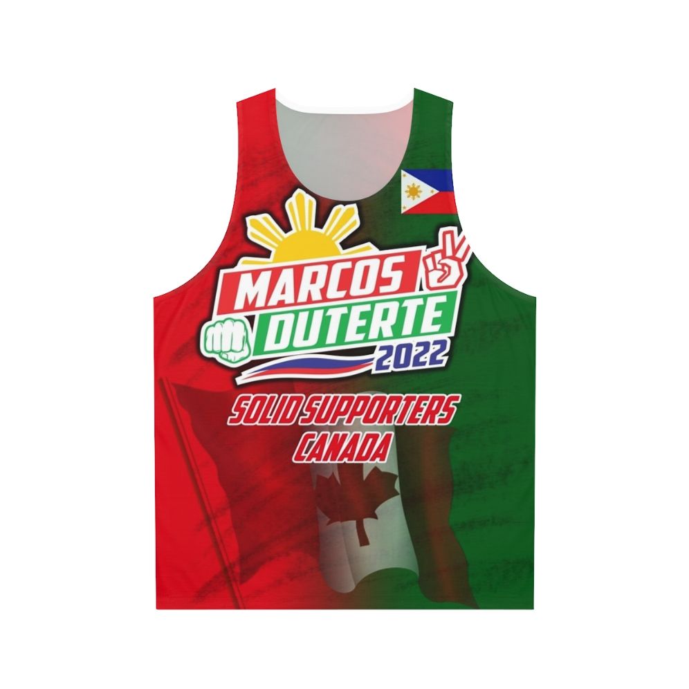 Philippines Election 2022 Marcos Duterte Unisex Tank Top