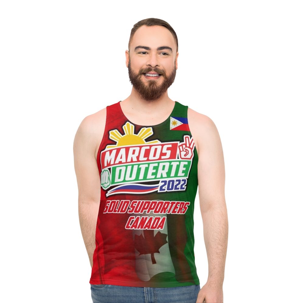 Philippines Election 2022 Marcos Duterte Unisex Tank Top