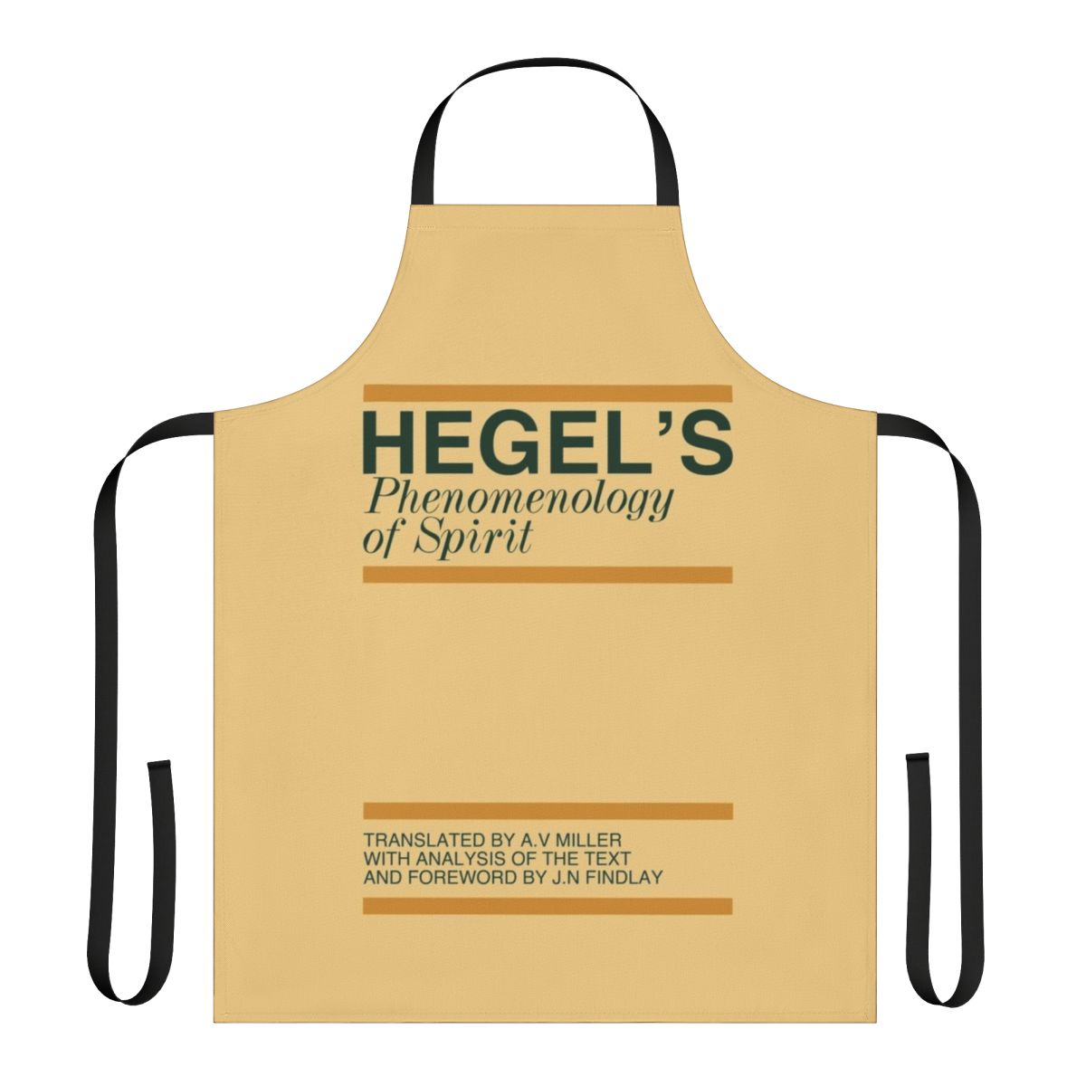 Apron featuring Hegel's Phenomenology of Spirit concept