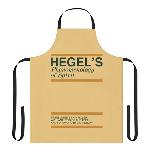 Apron featuring Hegel's Phenomenology of Spirit concept