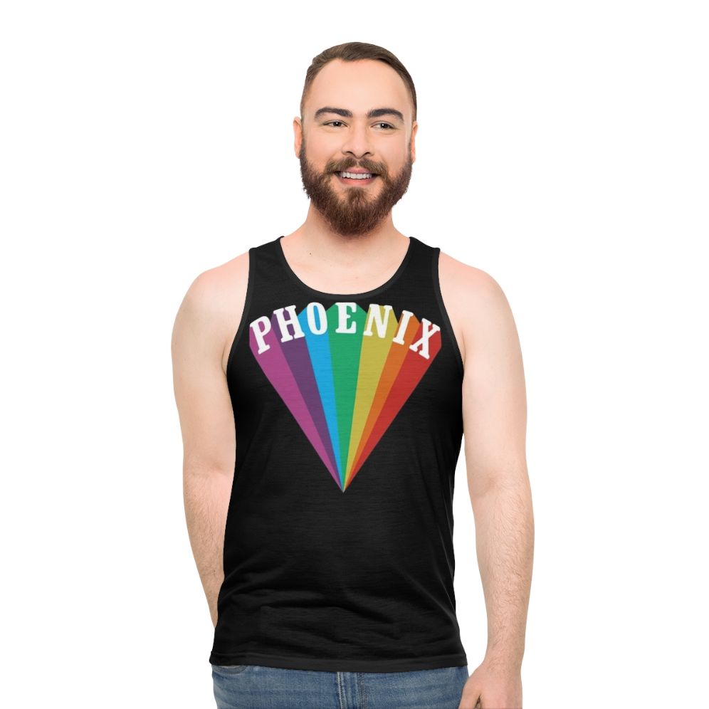 Phoenix Band Unisex Rainbow Tank Top