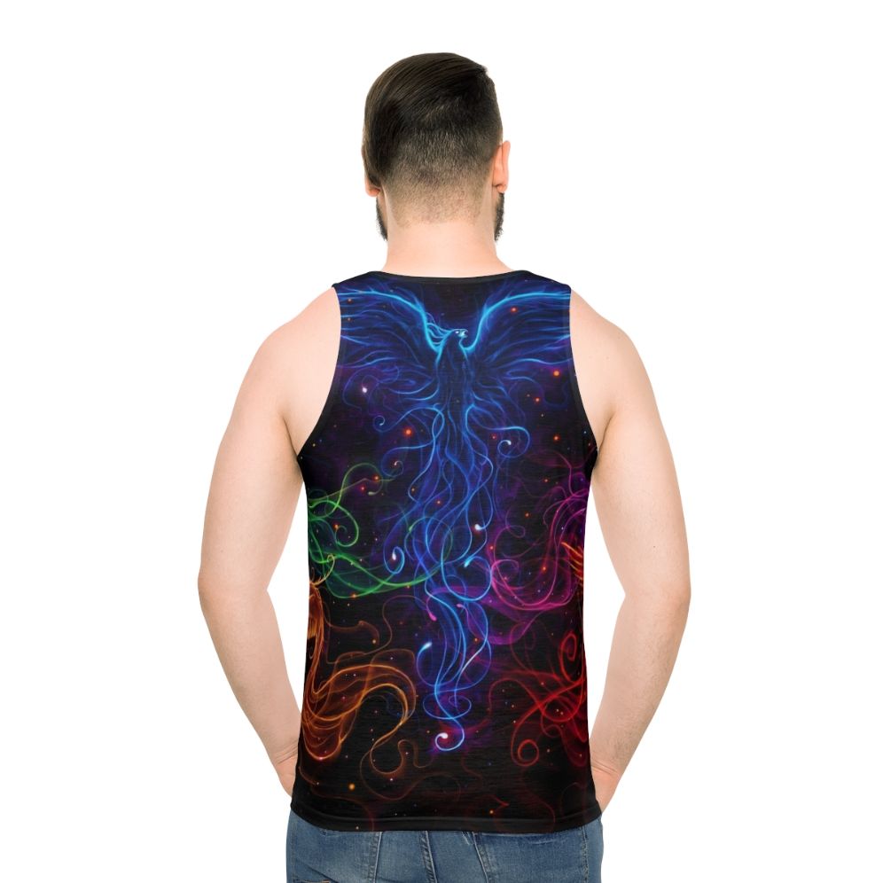 Unisex Phoenix Tank Top with Filk Music Inspired Design