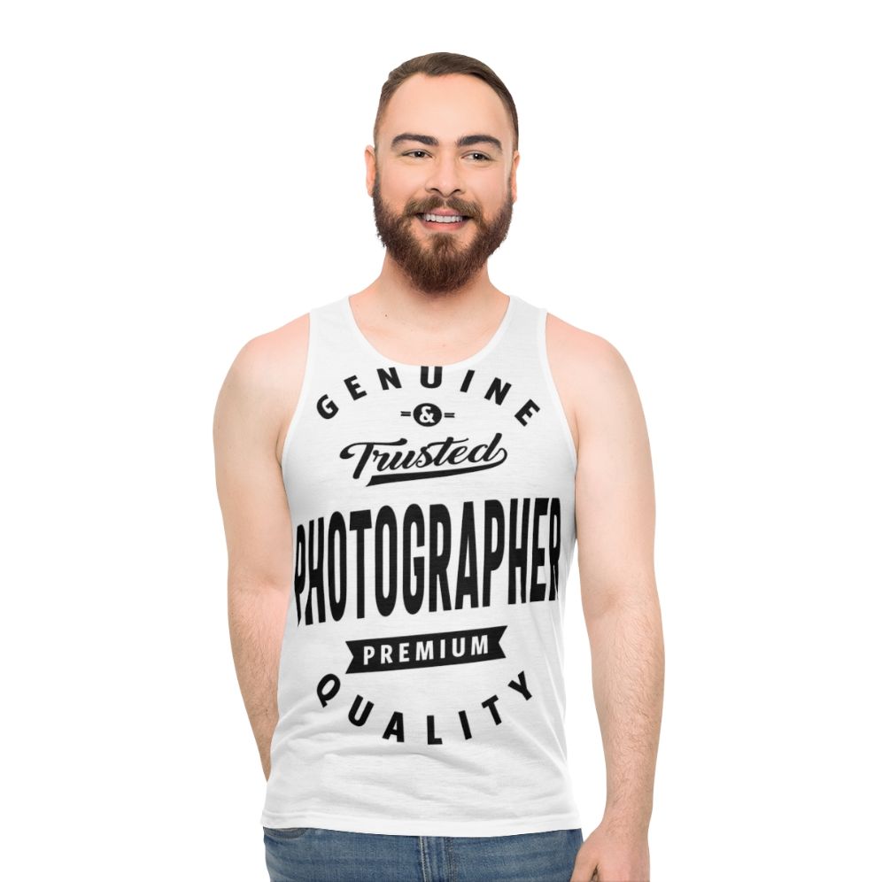 Photographer Gifts Unisex Photography Tank Top