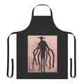Photographic apron with text "Doctor Nowhere Found" printed on it