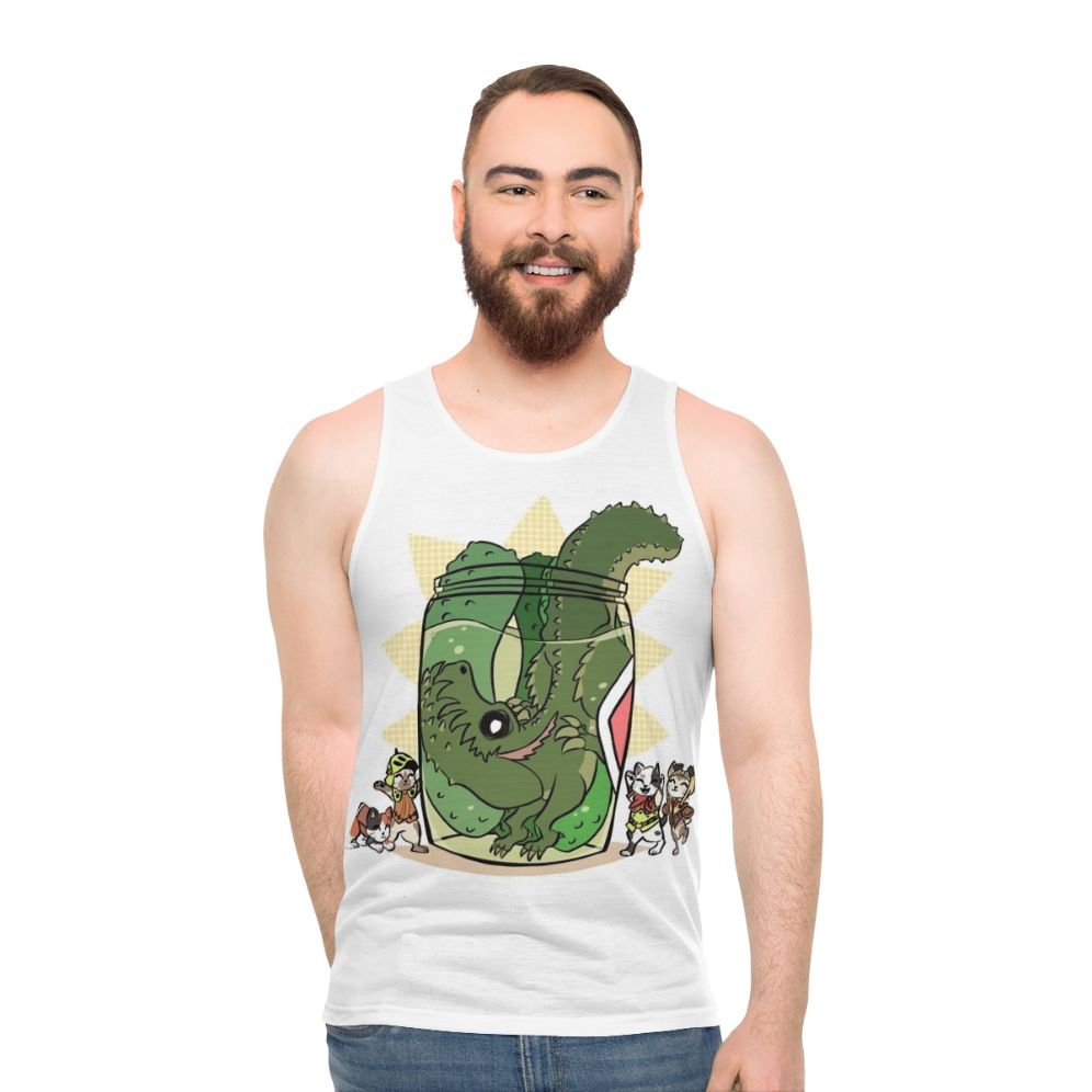 Pickle Monster Unisex Tank Top
