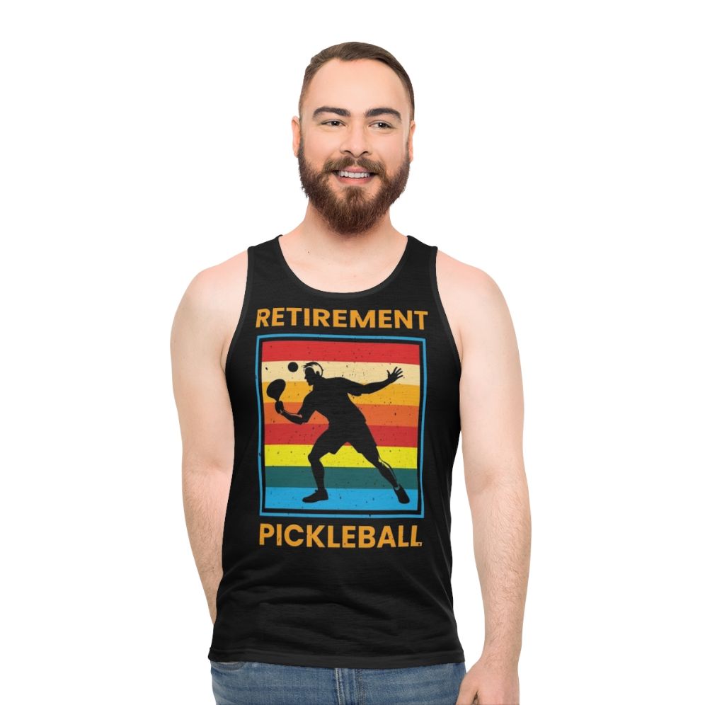 Pickleball Retirement Unisex Tank Top