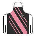 Piemonte Calcio-inspired apron featuring the classic football team's colors and design