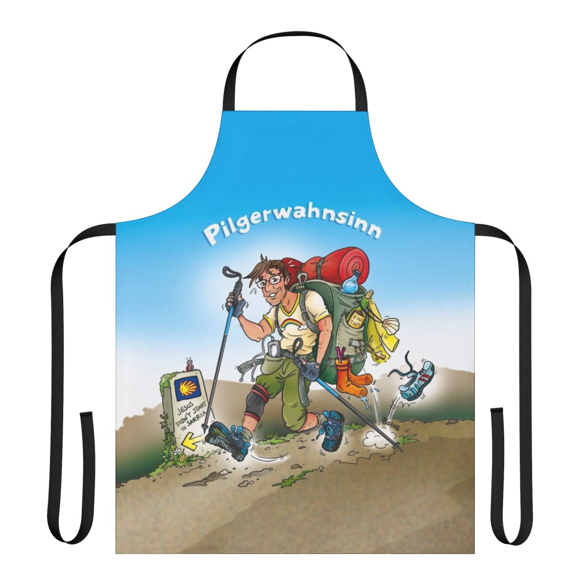 Pilgrimage Apron for Mindful Travels and Meditation