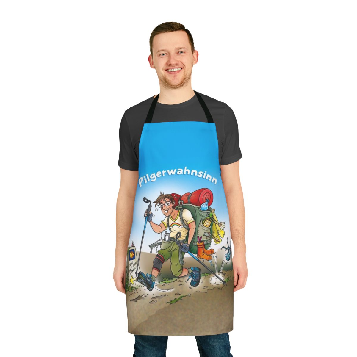 Pilgrimage Apron for Mindful Travels and Meditation