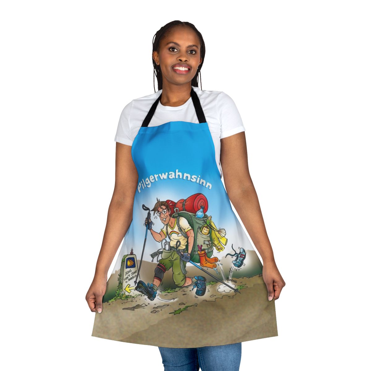 Pilgrimage Apron for Mindful Travels and Meditation
