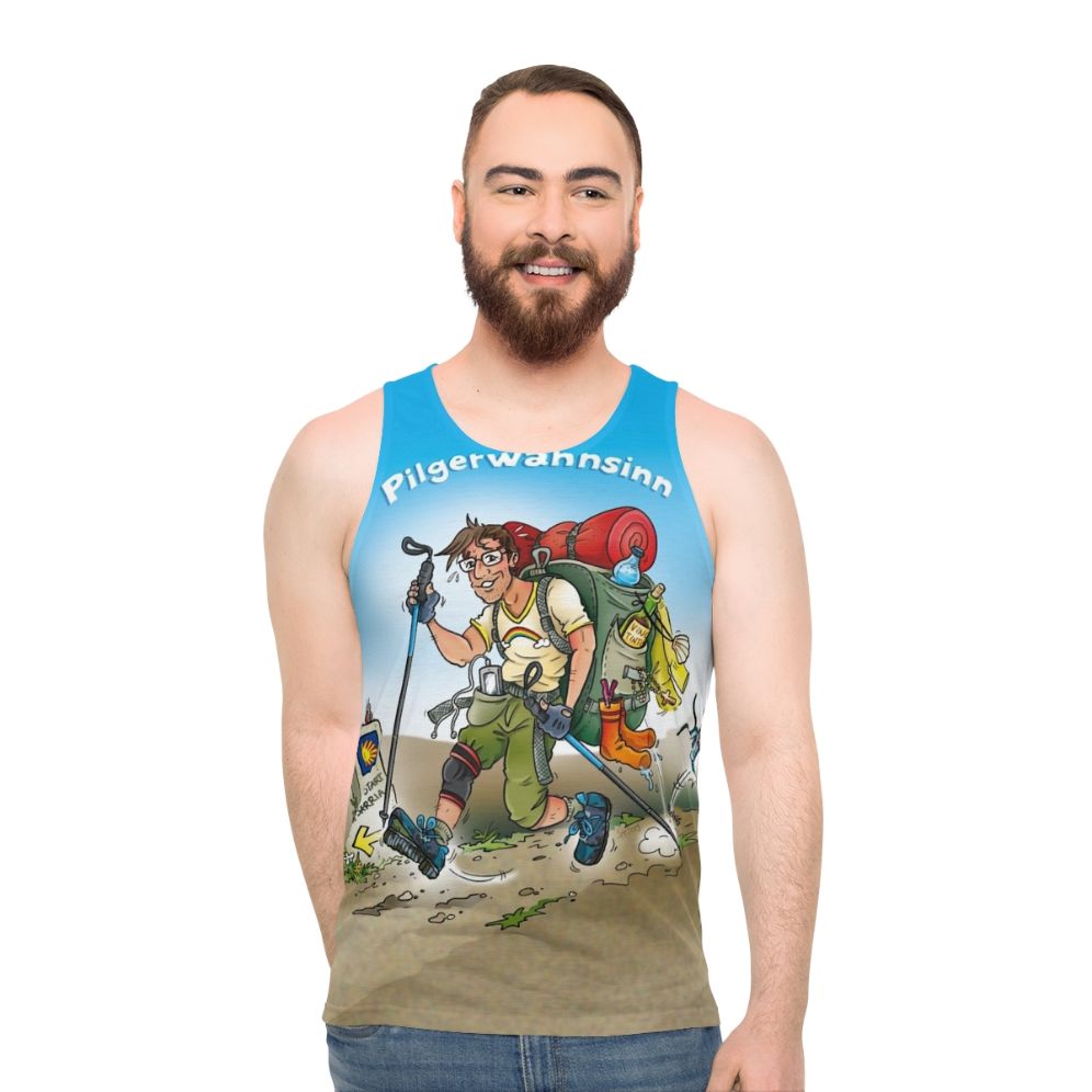 Pilgrimage inspired unisex tank top