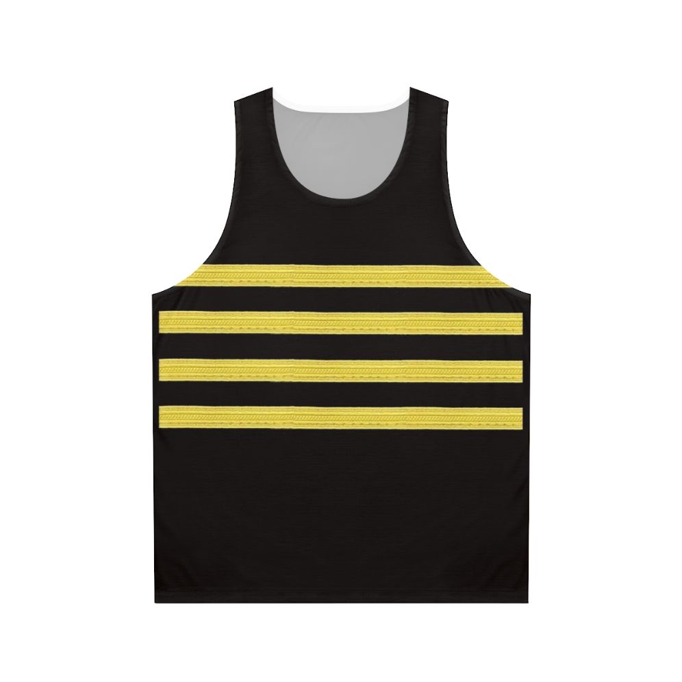 Pilot Stripes Unisex Tank Top