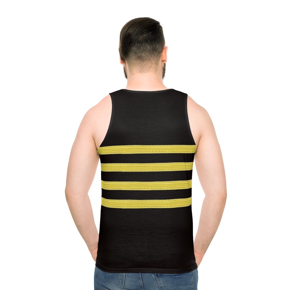 Pilot Stripes Unisex Tank Top