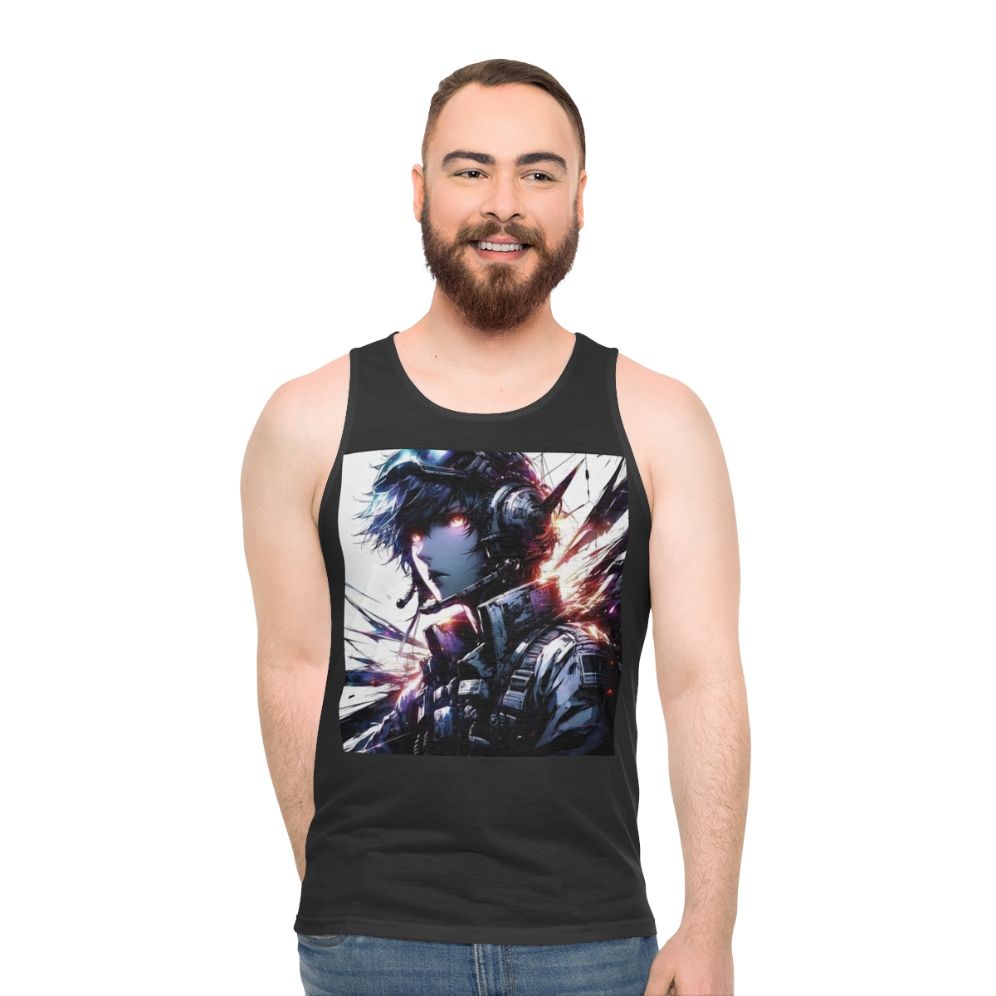 Pilot Unisex Anime Inspired Tank Top