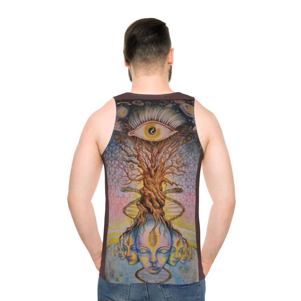Pineal gland visionary art unisex tank top