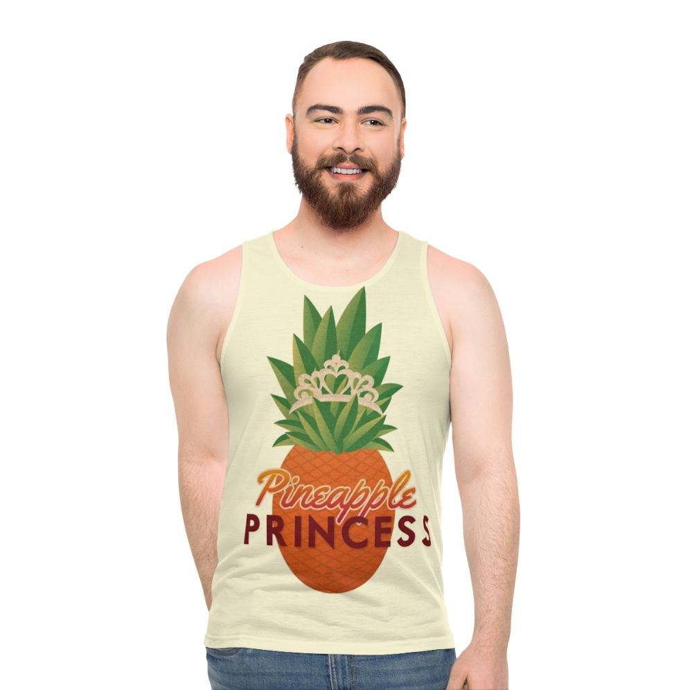Pineapple Princess Unisex Tank Top