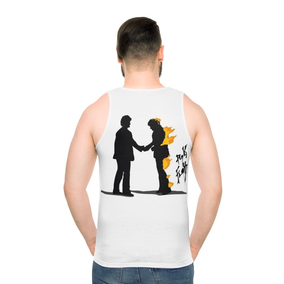 Classic Pink Floyd Unisex Tank Top with "Shine On You Crazy Diamond" Design