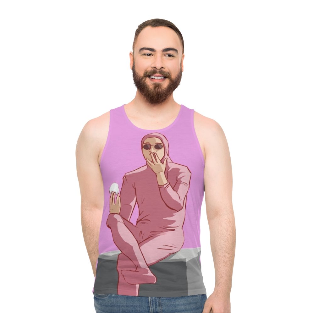 Pink Guy Unisex Tank Top