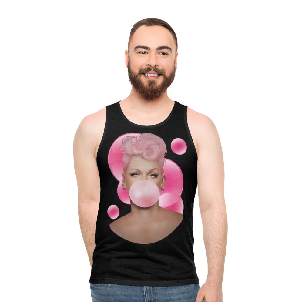 Pink Summer Tour 2023 Unisex Pink Tank Top