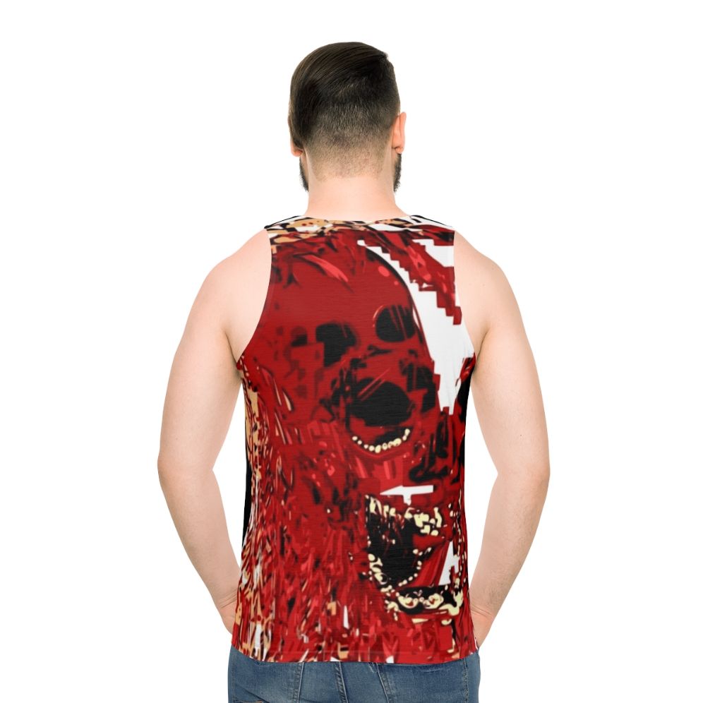 Pink Wojak Scream Horror Unisex Tank Top