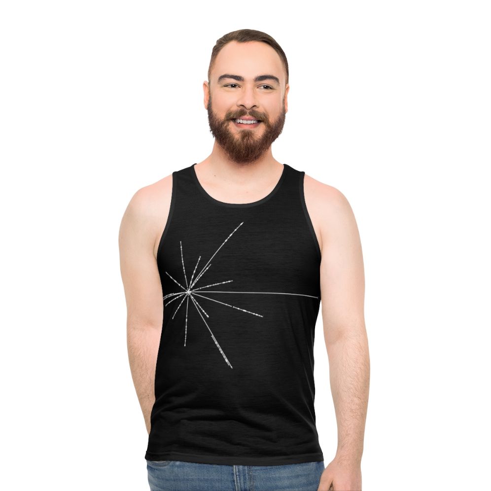 Pioneer Voyager Pulsar Map Unisex Space Tank Top