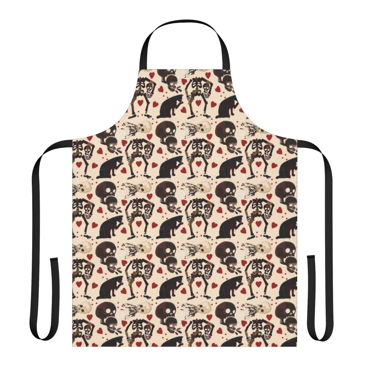 Our Flag Means Death inspired apron featuring the show's logo and characters