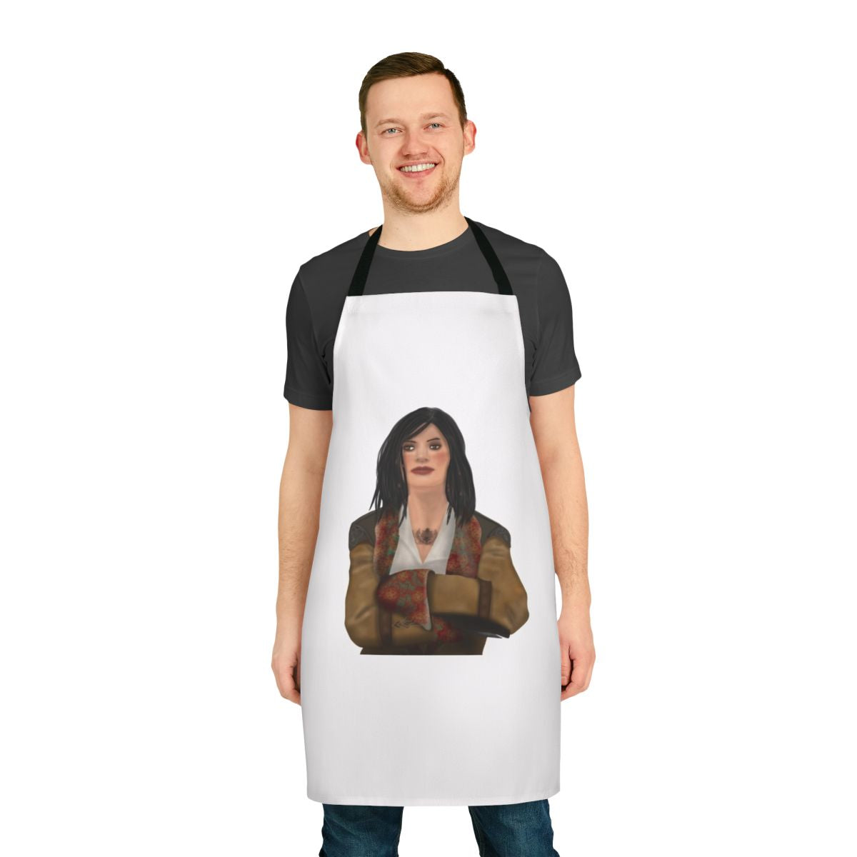 Assassin's Creed Black Flag-inspired apron featuring the character Mary Read