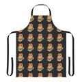 Pirate-themed apron with a large lion graphic, perfect for the kitchen