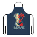 Pit bull design apron for dog lovers