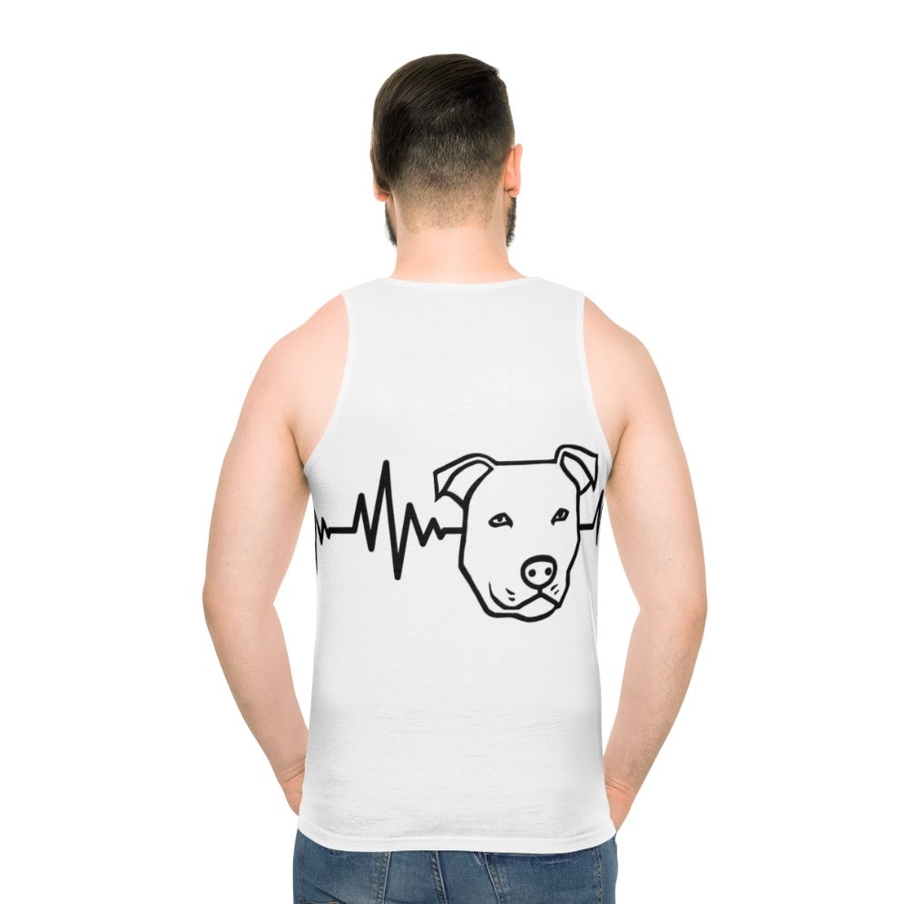 Pitbull Heartbeat Unisex Tank Top