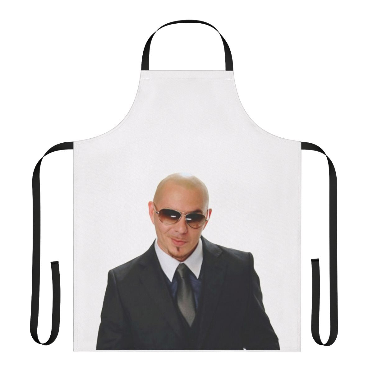 Pitbull-Inspired Kitchen Apron with Edgy and Humorous Design