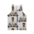 Pitbull Messin Around Unisex Tank Top