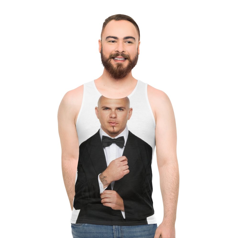 Unisex Pitbull 'Mr Worldwide' Tank Top