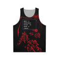 Pixel Art Unisex Castlevania Dracula Tank Top
