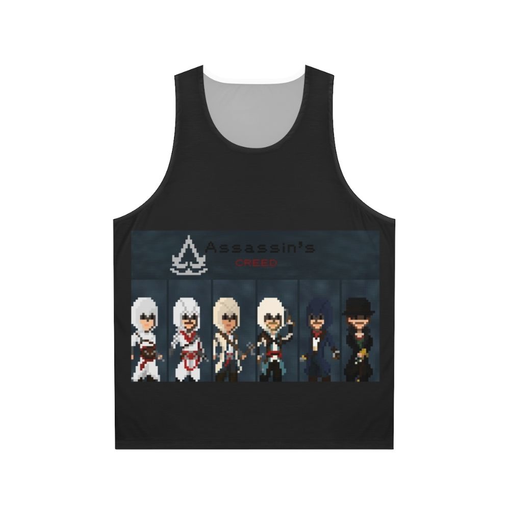 Pixel Assassin's Creed Unisex Tank Top