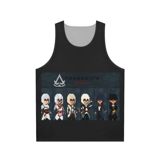 Pixel Assassin's Creed Unisex Tank Top