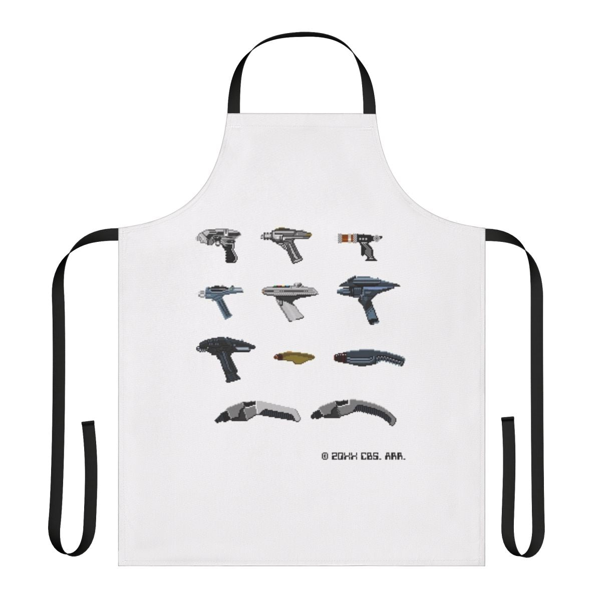 Pixel Star Trek-Inspired Apron