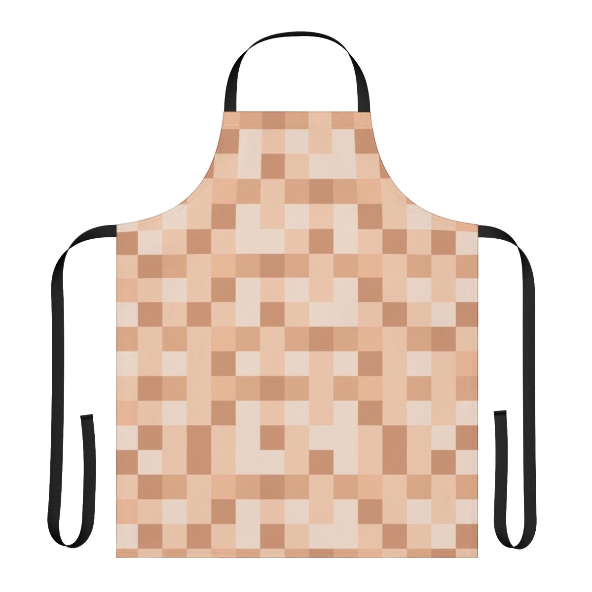 Pixelated apron with censored nudity design