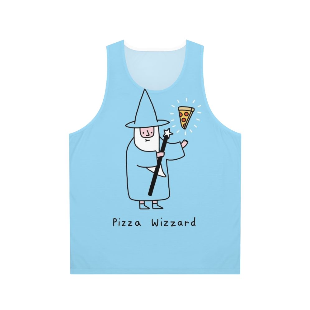 Pizza Wizard Unisex Tank Top