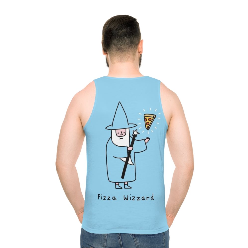 Pizza Wizard Unisex Tank Top
